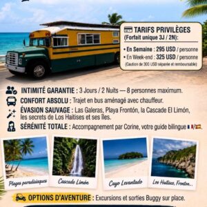 Corine Chedaille excursion en Guagua